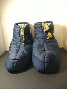Vtg Camp Puffer Bootie Blue insulated the Wilderness Adventurer L Made In USA - Picture 1 of 5