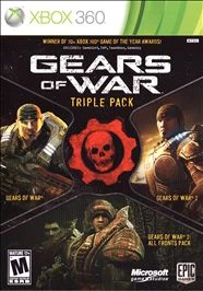 Gears of War Triple Pack (Microsoft Xbox 360, 2011)