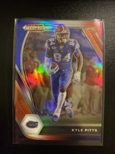 Selecciones del draft Panini Prizm 2021 Prizms rojo blanco y azul #108 Kyle Pitts Falcons - Imagen 1 de 2