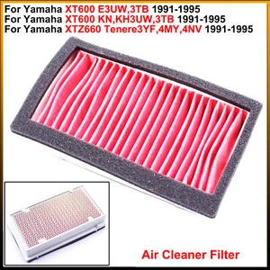 Air Filter Cleaner Element For YAMAHA XT600 KN KH3UW 3TB E3UW 1991-1995 1992 93 - Picture 1 of 4