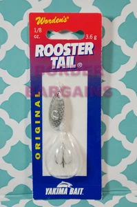 FR SCHNELLER VERSAND! BRANDNEU! Wordens Hahnschwanz Inline-Spinner 1/8 oz 208 WH SCHÖN! - Bild 1 von 7