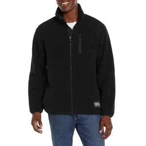 Eddie Bauer Men's Fleece Jacket Size S Black - Picture 1 of 6