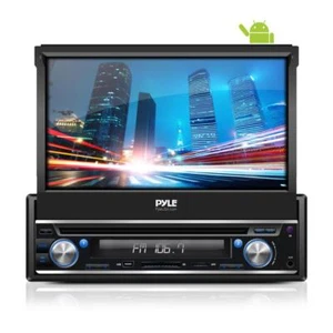 DIN Stereo Receiver Pop-Out Touchscreen, GPS, Bluetooth & Wi-Fi (PL7ANDIN) - Picture 1 of 1