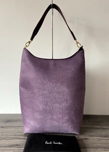 Bolso Tote De Cuero Texturizado Paul Smith Nuevo Con Etiqueta £650 - Imagen 1 de 17