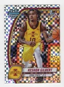 2024-25 Bowman Chrome University X-Fractor #45 Keshon Gilbert Iowa State - Bild 1 von 2