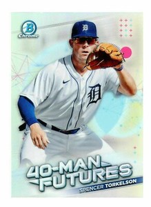 2021 Bowman Chrome 40 Man Futures Complete Your Set!