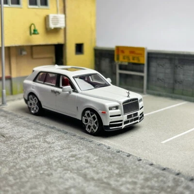 SC ART 1/64 масштаб Rolls Royce Cullinan белый Dicast автомобиля модель игрушка подарок новый в коробке  - Изображение 1 из 4