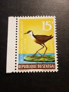Sello Senegal Fauna Pájaros Animales N° 310 Nueva MNH 1968 - Imagen 1 de 2