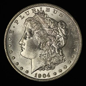1904-O Morgan Silver Dollar - Free Shipping USA - Picture 1 of 3