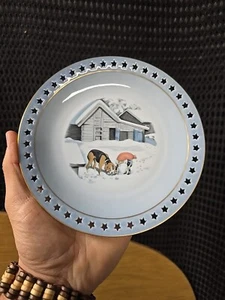 Bing & Grondahl Porzellan Kuchenteller Harald Wiberg Weihnachten Nr. 3502/616 7" - Bild 1 von 3