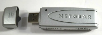 Netgear WG111 v2 wireless USB 2.0 adapter 54 Mbps - Image 1 of 4