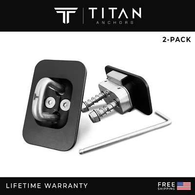 Âncoras retráteis de caminhão TITAN Premium para 1999-2013 GMC Sierra - Imagem 1 de 4