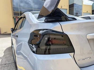 V1 Smoke Full LED Tail lights Dynamic for 15-21 Subaru WRX STI VA taillights - image 1 of 4