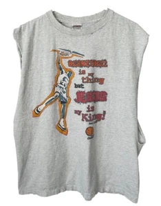 Vintage 90s T-Shirt Religious "Basketball Is My Thing But Jesus Is My King" Y2K L - Bild 1 von 18