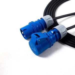 16 amp H07rn-f Tough Rubber Hook up Lead. Extension Cable. 240v PCE Ceeform 4mm - Picture 1 of 2