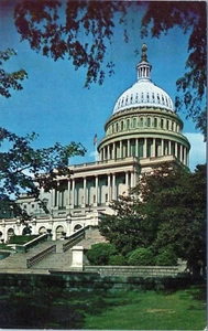 Postal Capitol Building Dome Washington D.C. P462 sin publicar - Imagen 1 de 2