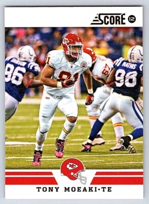 2012 Score Glossy #253 Tony Moeaki - Image 1 of 2
