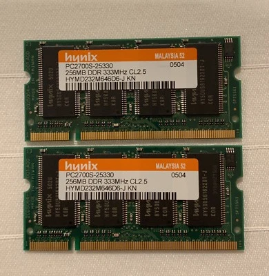 256MB DDR 333MHz CL2.5 PC2700S-25330    - Image 1 of 3