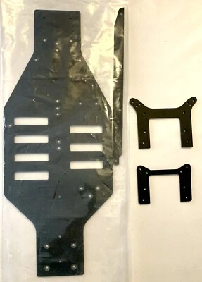 Yokomo 870c Chassis, Spline & Shock Towers RE-RE YZ-10 Kit Parts Associated Rc - Image 1 of 2