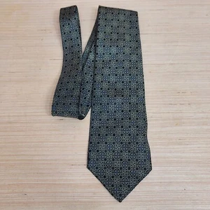 Polo Ralph Lauren für Neiman Marcus Krawatte Herren Seide geometrisch hergestellt in den USA - Mängel LESEN - Bild 1 von 10