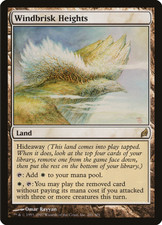 Magic the Gathering (MTG) Windbrisk Heights - Lorwyn - Land
