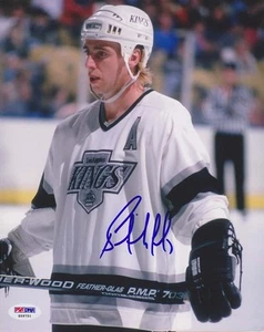 Bernie Nicholls SIGNED 8x10 Photo Los Angeles Kings PSA/DNA AUTOGRAPHED - Picture 1 of 1