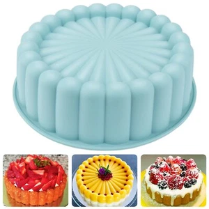 Charlotte Cake Pan Silicone Nonstick 8 Inch Round Cake Mold for Baking - Picture 1 of 7