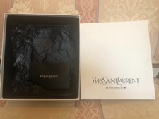 Authentic Ysl Yves Saint Laurent Empty Gift Storage Shoe Box White 10 X 11.5 X 4