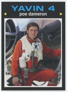 POE DAMERON 2023 Topps Throwback Thursday Star Wars Edition #43 - PR 1182 - Picture 1 of 2