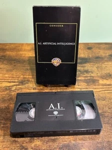 A.I. Artificial Intelligence 2001 FYC Screener VHS Jude Law Steven Spielberg - Picture 1 of 6