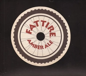 Fat Tire Amber Ale--Sottobicchiere Birra--Nuovo Belgio Brewing - Foto 1 di 2
