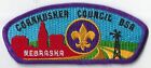 Cornhusker Council CSP, K looks like an H, mint condition, FREE SHIPPING