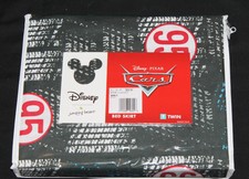 Disney Pixar Cars Lightning McQueen Twin Bedskirt Bed Skirt new