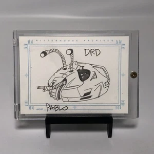 Rittenhouse Farscape DRD Drone Hand-drawn SketchaFEX Sketch Card Pablo Raimondi - Picture 1 of 4