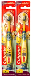 2 Pack Colgate Kids Manual Toothbrush - Minions - Extra Soft - 1 Count - Picture 1 of 2
