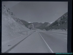 black and white negative - road freeway signs location ? So Cal? - Picture 1 of 3