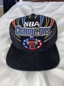 Chicago Bulls 1998 Championship Hat Mitchell & Ness Strapback Last Dance MJ NBA - Imagen 1 de 7