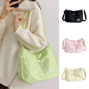 Large Capacity Women's Shoulder Bag Solid Color Commuting Bag New Tote Bags - Picture 1 of 16