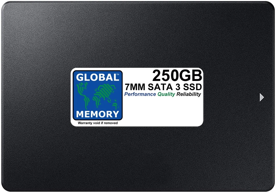 250GB 7Mm 2.5" SATA 3 SSD Für Mac Pro (2009 - 2010 - 2012) - Bild 1 von 1