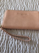 Adrienne Vittadini Women's Wristlet Wallet Zip Around soft leather