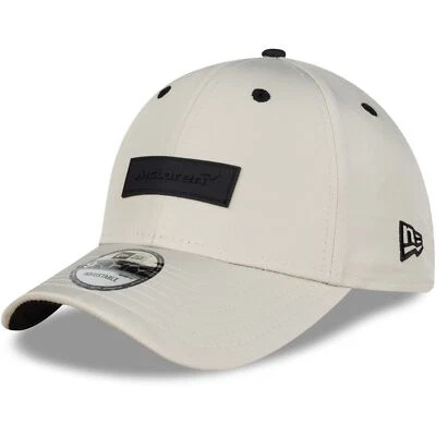 New Era 9Forty Snapback Cap - RUBBER PATCH McLaren stone - Photo 1/4