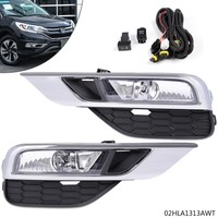 Details about / FOR 15-16 HONDA CR-V CRV FRONT BUMPER DRIVING FOG LIGHTS LAMP CHROME LEFT+RIGHT