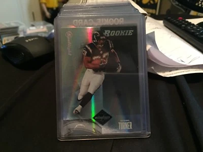 MICHAEL TURNER 2004 LEAF LIMITED SILVER SPOTLIGHT ROOKIE #187 CHARGERS #30/50! - Image 1 of 2