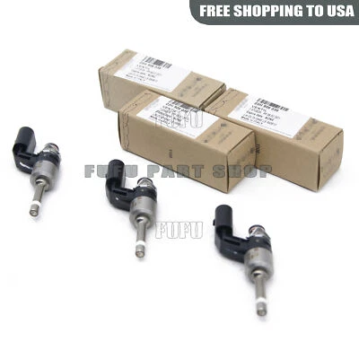 3x Inyectores de combustible inferiores OEM para Audi Q7 VW CC Touareg 3.6 V6 03H906036 Foto 1 de 4