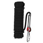Aoneky 10 mm Static Outdoor Rock Climbing Rope Fire Escape Safety Rappelling ...