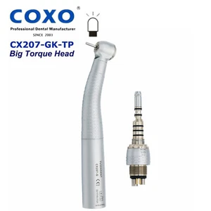 COXO Dental Alta Velocidad Fibra Óptica Pieza de Mano Cabeza Grande Acoplamiento LED para KAVO - Imagen 1 de 36