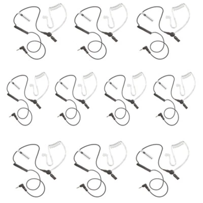 10 X Samsung 3.5mm  Covert Acoustic Listen Receive Only Earpiece Headset - Image 1 of 3