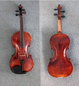 RESTORED ANTIQUE STAINER 4/4 GERMAN TRADE VIOLIN WITH HARD CASE & BOW - 1913 - Picture 1 of 21