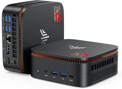 NiPoGi E3B Mini PC AMD Ryzen 5 7430U 16GB DDR4 512GB SSD WiFi6 BT Windows 11 Pro - Bild 1 von 4