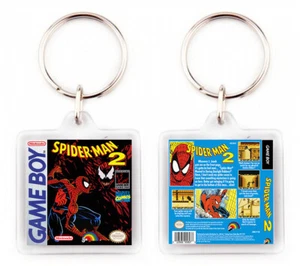 Spider Man 2 Game Junge Nintendo Schlüsselanhänger Keyring - Picture 1 of 1